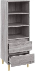 ΝΤΟΥΛΑΠΙ ΓΚΡΙ SONOMA 40X36X110 ΕΚ. ΑΠΟ ΕΠΕΞΕΡΓΑΣΜΕΝΟ ΞΥΛΟ 821242