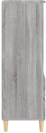 ΝΤΟΥΛΑΠΙ ΓΚΡΙ SONOMA 40X36X110 ΕΚ. ΑΠΟ ΕΠΕΞΕΡΓΑΣΜΕΝΟ ΞΥΛΟ 821242