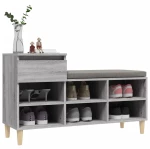 ΠΑΠΟΥΤΣΟΘΗΚΗ ΓΚΡΙ SONOMA 102X36X60 ΕΚ. ΑΠΟ ΕΠΕΞΕΡΓΑΣΜΕΝΟ ΞΥΛΟ 821210