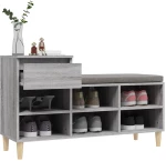 ΠΑΠΟΥΤΣΟΘΗΚΗ ΓΚΡΙ SONOMA 102X36X60 ΕΚ. ΑΠΟ ΕΠΕΞΕΡΓΑΣΜΕΝΟ ΞΥΛΟ 821210