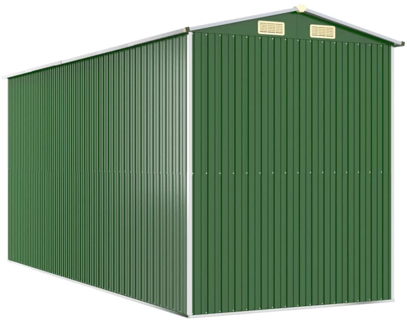 ΑΠΟΘΗΚΗ ΚΗΠΟΥ ΠΡΑΣΙΝΗ 192X440X223 ΕΚ. ΓΑΛΒΑΝΙΣΜΕΝΟ ΑΤΣΑΛΙ 3147430