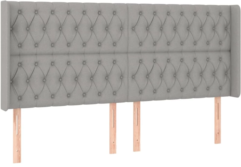 ΚΡΕΒΑΤΙ BOXSPRING ΜΕ ΣΤΡΩΜΑ & LED ΑΝ.ΓΚΡΙ 200X200ΕΚ. ΥΦΑΣΜΑΤΙΝΟ 3138581