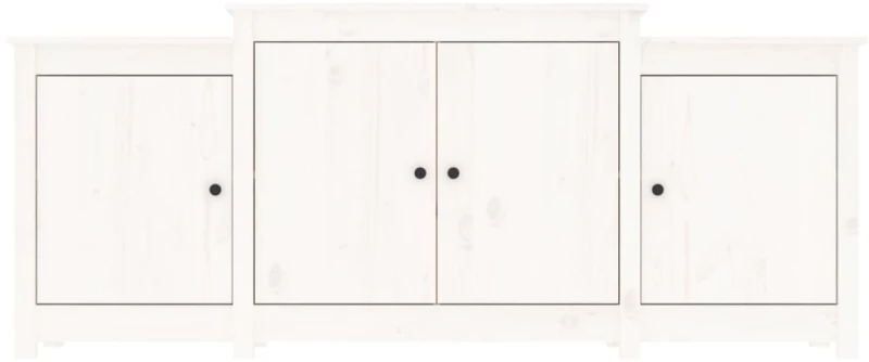ΜΠΟΥΦΕΣ ΛΕΥΚΟΣ 164 X 37 X 68 ΕΚ. ΑΠΟ ΜΑΣΙΦ ΞΥΛΟ ΠΕΥΚΟΥ 821493
