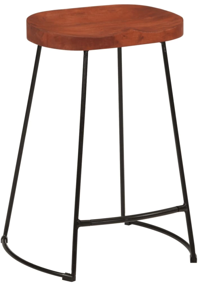 ΣΚΑΜΠΟ ΜΠΑΡ GAVIN 2 ΤΕΜ. 45X40X63 ΕΚ. ΑΠΟ ΜΑΣΙΦ ΞΥΛΟ ΜΑΝΓΚΟ 344915