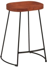 ΣΚΑΜΠΟ ΜΠΑΡ GAVIN 2 ΤΕΜ. 45X40X63 ΕΚ. ΑΠΟ ΜΑΣΙΦ ΞΥΛΟ ΜΑΝΓΚΟ 344915
