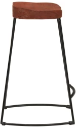ΣΚΑΜΠΟ ΜΠΑΡ GAVIN 2 ΤΕΜ. 45X40X63 ΕΚ. ΑΠΟ ΜΑΣΙΦ ΞΥΛΟ ΜΑΝΓΚΟ 344915