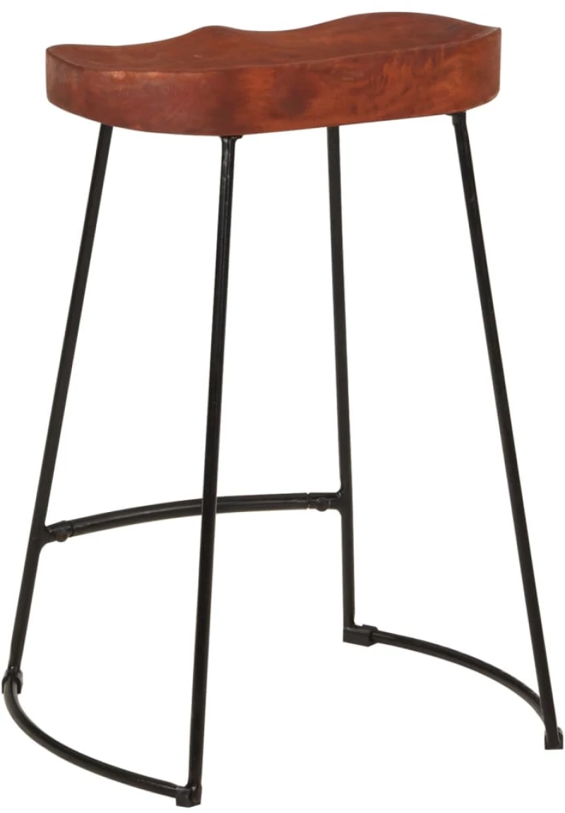 ΣΚΑΜΠΟ ΜΠΑΡ GAVIN 2 ΤΕΜ. 45X40X63 ΕΚ. ΑΠΟ ΜΑΣΙΦ ΞΥΛΟ ΜΑΝΓΚΟ 344915