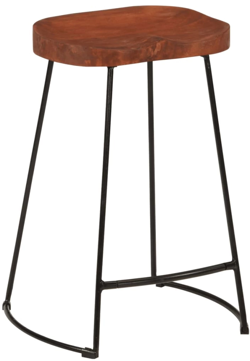 ΣΚΑΜΠΟ ΜΠΑΡ GAVIN 2 ΤΕΜ. 45X40X63 ΕΚ. ΑΠΟ ΜΑΣΙΦ ΞΥΛΟ ΜΑΝΓΚΟ 344915