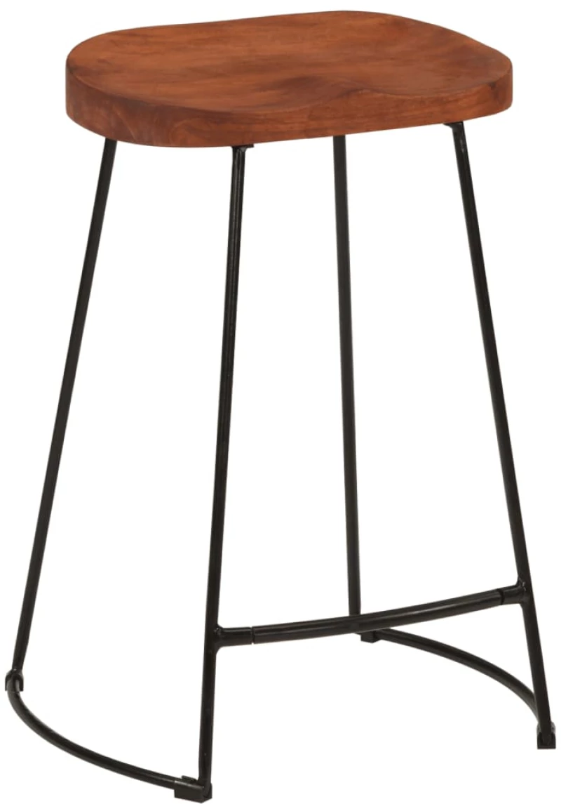 ΣΚΑΜΠΟ ΜΠΑΡ GAVIN 2 ΤΕΜ. 45X40X63 ΕΚ. ΑΠΟ ΜΑΣΙΦ ΞΥΛΟ ΜΑΝΓΚΟ 344915