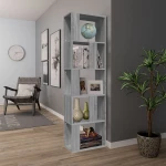 ΒΙΒΛΙΟΘΗΚΗ ΓΚΡΙ SONOMA 45 X 24 X 160 ΕΚ. ΑΠΟ ΕΠΕΞΕΡΓΑΣΜΕΝΟ ΞΥΛΟ 826376