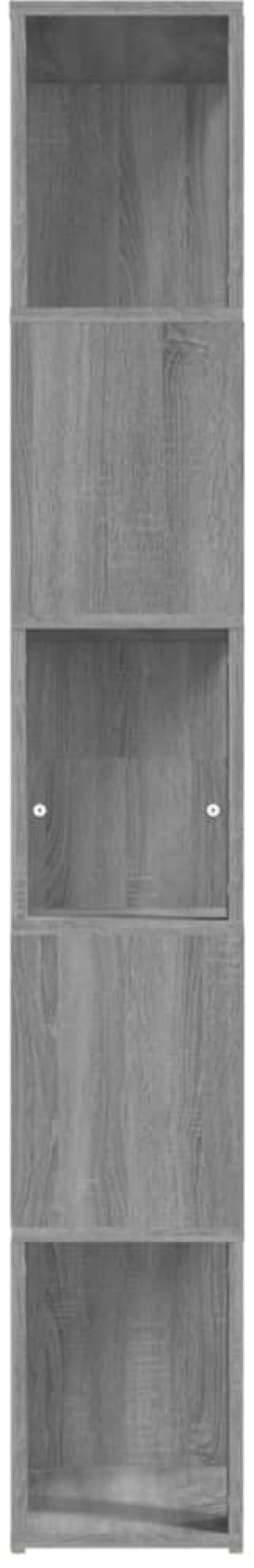 ΒΙΒΛΙΟΘΗΚΗ ΓΚΡΙ SONOMA 45 X 24 X 160 ΕΚ. ΑΠΟ ΕΠΕΞΕΡΓΑΣΜΕΝΟ ΞΥΛΟ 826376