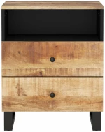 ΚΟΜΟΔΙΝΟ 50X33X62 ΕΚ. ΜΑΣΙΦ ΞΥΛΟ ΜΑΝΓΚΟ & ΕΠΕΞΕΡΓΑΣΜΕΝΟ ΞΥΛΟ 350664