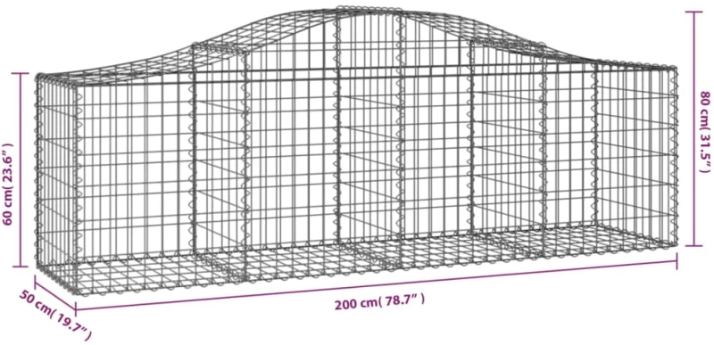 ΣΥΡΜΑΤΟΚΙΒΩΤΙΑ ΤΟΞΩΤΑ 2 ΤΕΜ. 200X50X60/80 ΕΚ. ΓΑΛΒΑΝ. ΑΤΣΑΛΙ 3145598