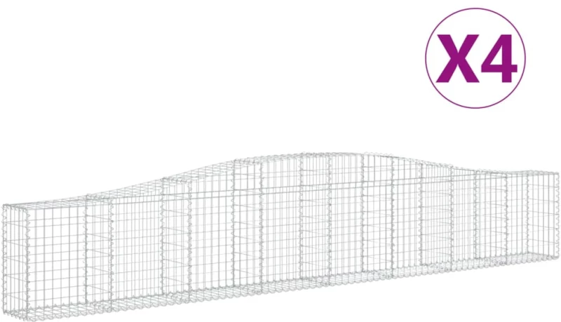 ΣΥΡΜΑΤΟΚΙΒΩΤΙΑ ΤΟΞΩΤΑ 4 ΤΕΜ. 400X30X60/80 ΕΚ. ΓΑΛΒΑΝ. ΑΤΣΑΛΙ 3145802