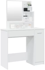 ΜΠΟΥΝΤΟΥΑΡ ΜΕ ΚΑΘΡΕΦΤΗ ΛΕΥΚΟ 86,5 X 35 X 136 ΕΚ. 802957
