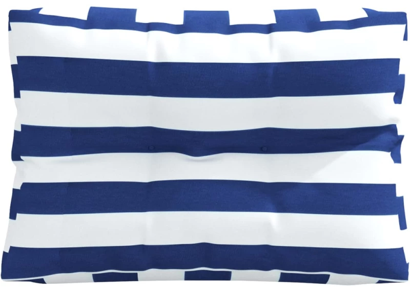 ΜΑΞΙΛΑΡΙΑ ΚΑΝΑΠΕ ΠΑΛΕΤΑΣ 2 ΤΕΜ. ΜΠΛΕ & ΛΕΥΚΑ ΡΙΓΕ ΥΦΑΣΜΑΤΙΝΑ 360660