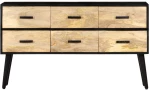 ΜΠΟΥΦΕΣ 110 X 33 X 64 ΕΚ. ΑΠΟ ΜΑΣΙΦ ΞΥΛΟ ΜΑΝΓΚΟ 322678