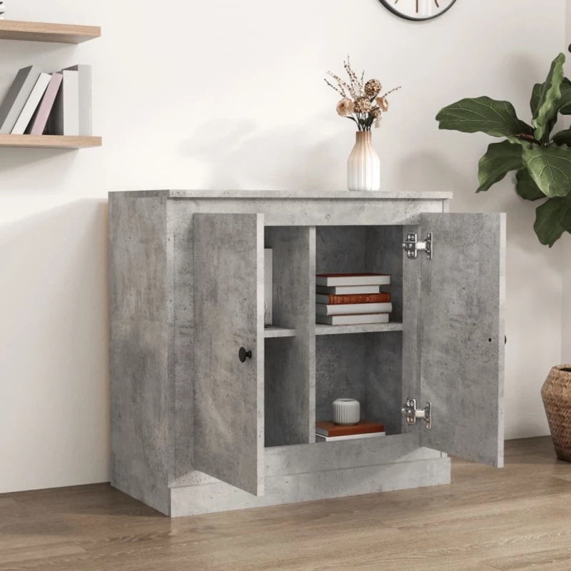 ΜΠΟΥΦΕΣ ΓΚΡΙ ΣΚΥΡΟΔΕΜΑΤΟΣ 70X35,5X67,5 ΕΚ. ΕΠΕΞΕΡΓΑΣΜΕΝΟ ΞΥΛΟ 816188