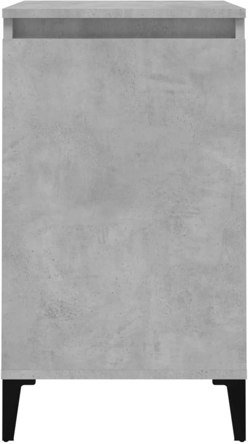 ΚΟΜΟΔΙΝΑ 2 ΤΕΜ. ΓΚΡΙ ΣΚΥΡΟΔΕΜΑΤΟΣ 40X35X70 ΕΚ. ΕΠΕΞΕΡΓ. ΞΥΛΟ 819653