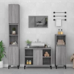 ΝΤΟΥΛΑΠΙ ΝΙΠΤΗΡΑ ΓΚΡΙ SONOMA 80 X 33 X 60ΕΚ. ΕΠΕΞΕΡΓΑΣΜΕΝΟ ΞΥΛΟ 821298