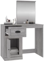 ΜΠΟΥΝΤΟΥΑΡ ΜΕ ΚΑΘΡΕΦΤΗ ΓΚΡΙ SONOMA 90X50X132,5 ΕΚ. ΕΠΕΞ. ΞΥΛΟ 816766