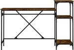 ΓΡΑΦΕΙΟ ΜΕ ΡΑΦΙΑ ΚΑΠΝΙΣΤΗ ΔΡΥΣ 135X50X90 ΕΚ. ΕΠΕΞ. ΞΥΛΟ/ΣΙΔΗΡΟΣ 826711