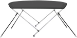 ΤΕΝΤΑ ΣΚΑΦΟΥΣ ΜΕ 2 ΑΨΙΔΕΣ ΑΝΘΡΑΚΙ 180X150X110 ΕΚ. 93131