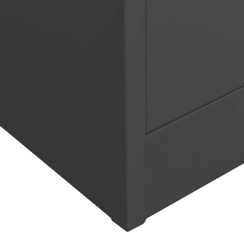 ΝΤΟΥΛΑΠΑ ΓΡΑΦΕΙΟΥ 90 X 40 X 180 ΕΚ. ΑΝΘΡΑΚΙ ΑΤΣΑΛΙΝΗ 335949