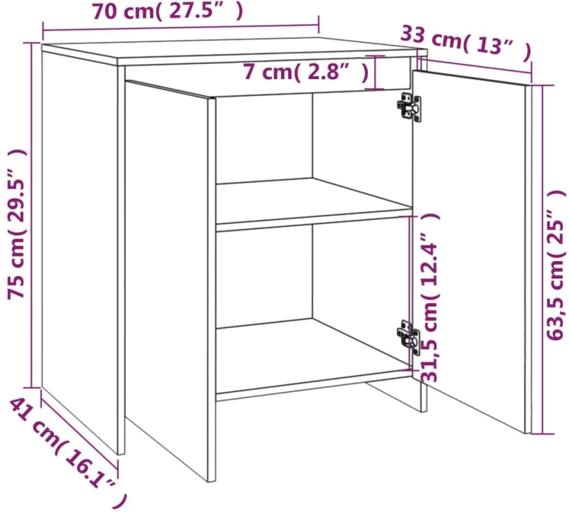 ΜΠΟΥΦΕΣ ΚΑΠΝΙΣΤΗ ΔΡΥΣ 70 X 40 X 73,5 ΕΚ. ΑΠΟ ΜΟΡΙΟΣΑΝΙΔΑ 813002