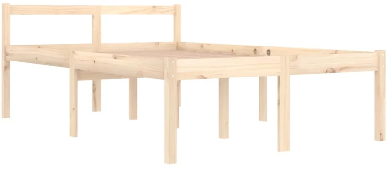 ΠΛΑΙΣΙΟ ΚΡΕΒΑΤΙΟΥ 120 X 190 ΕΚ. ΑΠΟ ΜΑΣΙΦ ΞΥΛΟ 4FT SMALL DOUBLE 810584