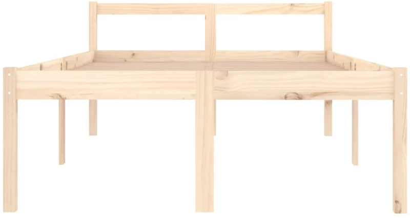 ΠΛΑΙΣΙΟ ΚΡΕΒΑΤΙΟΥ 120 X 190 ΕΚ. ΑΠΟ ΜΑΣΙΦ ΞΥΛΟ 4FT SMALL DOUBLE 810584