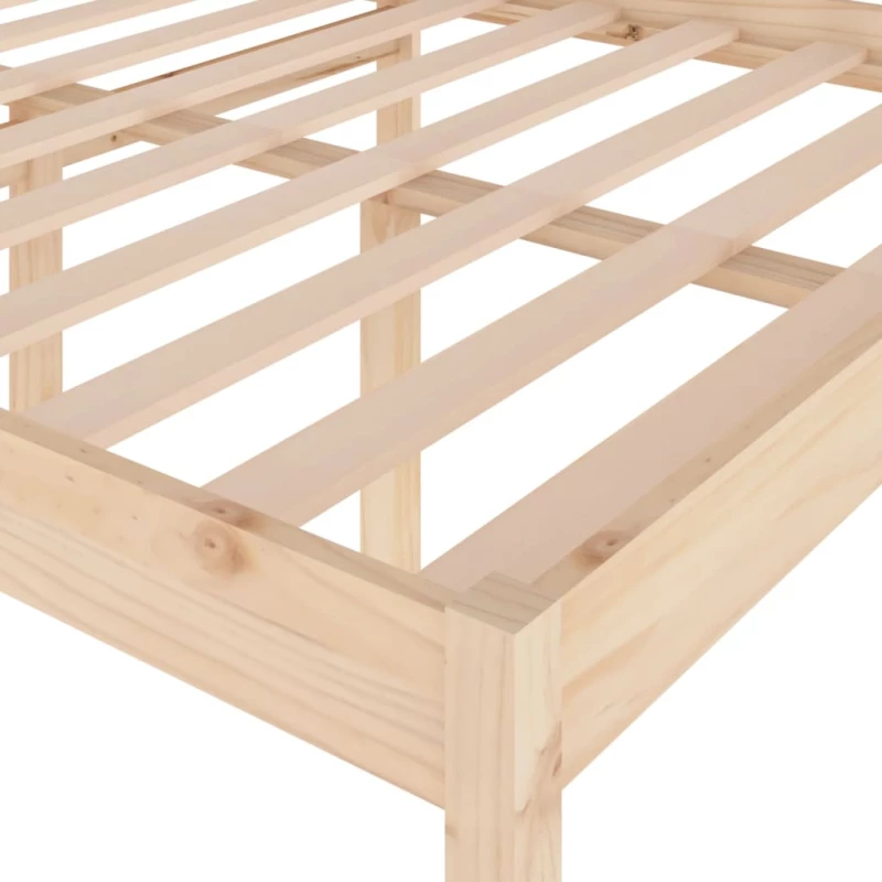 ΠΛΑΙΣΙΟ ΚΡΕΒΑΤΙΟΥ 120 X 190 ΕΚ. ΑΠΟ ΜΑΣΙΦ ΞΥΛΟ 4FT SMALL DOUBLE 810584