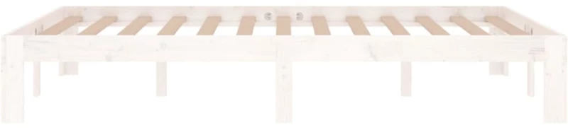 ΠΛΑΙΣΙΟ ΚΡΕΒΑΤΙΟΥ ΛΕΥΚΟ 120X190 ΕΚ. ΜΑΣΙΦ ΞΥΛΟ 4FT SMALL DOUBLE 810336