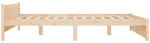 ΠΛΑΙΣΙΟ ΚΡΕΒΑΤΙΟΥ 150 X 200 ΕΚ. ΑΠΟ ΜΑΣΙΦ ΞΥΛΟ 5FT KING SIZE 815049