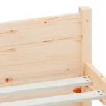 ΠΛΑΙΣΙΟ ΚΡΕΒΑΤΙΟΥ 150 X 200 ΕΚ. ΑΠΟ ΜΑΣΙΦ ΞΥΛΟ 5FT KING SIZE 815049