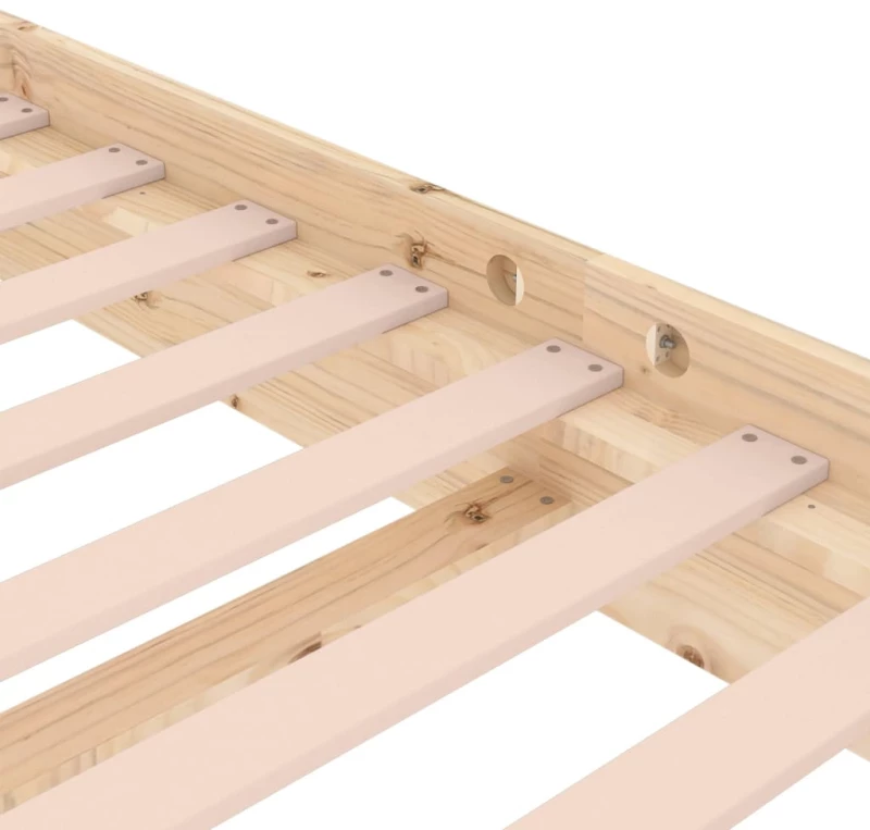 ΠΛΑΙΣΙΟ ΚΡΕΒΑΤΙΟΥ 120 X 190 ΕΚ. ΑΠΟ ΜΑΣΙΦ ΞΥΛΟ 4FT SMALL DOUBLE 819942