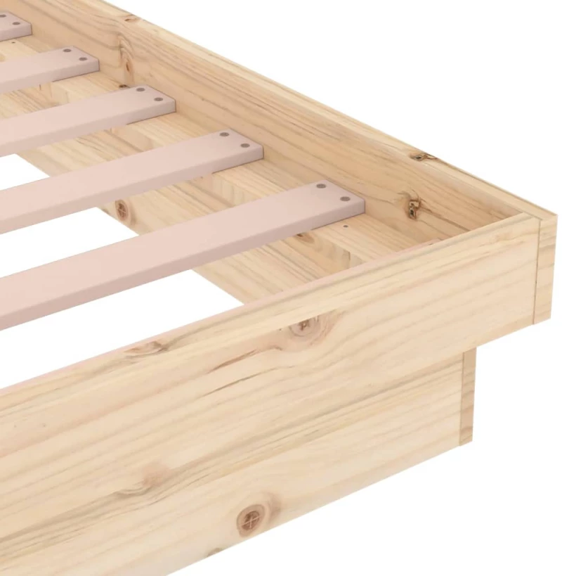 ΠΛΑΙΣΙΟ ΚΡΕΒΑΤΙΟΥ 120 X 190 ΕΚ. ΑΠΟ ΜΑΣΙΦ ΞΥΛΟ 4FT SMALL DOUBLE 819942