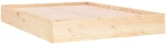 ΠΛΑΙΣΙΟ ΚΡΕΒΑΤΙΟΥ 120 X 190 ΕΚ. ΑΠΟ ΜΑΣΙΦ ΞΥΛΟ 4FT SMALL DOUBLE 820072