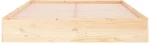 ΠΛΑΙΣΙΟ ΚΡΕΒΑΤΙΟΥ 120 X 190 ΕΚ. ΑΠΟ ΜΑΣΙΦ ΞΥΛΟ 4FT SMALL DOUBLE 820072