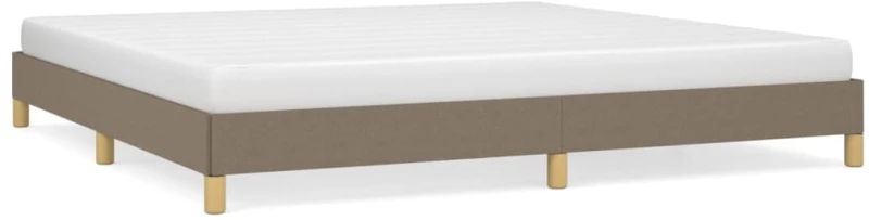 ΠΛΑΙΣΙΟ ΚΡΕΒΑΤΙΟΥ TAUPE 200X200 ΕΚ. ΥΦΑΣΜΑΤΙΝΟ 346846