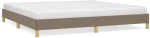 ΠΛΑΙΣΙΟ ΚΡΕΒΑΤΙΟΥ TAUPE 200X200 ΕΚ. ΥΦΑΣΜΑΤΙΝΟ 346846
