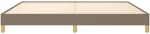 ΠΛΑΙΣΙΟ ΚΡΕΒΑΤΙΟΥ TAUPE 200X200 ΕΚ. ΥΦΑΣΜΑΤΙΝΟ 346846