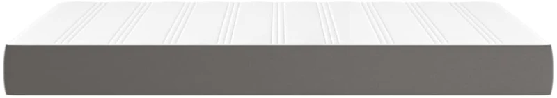 ΣΤΡΩΜΑ ΜΕ POCKET SPRINGS ΓΚΡΙ 120X200X20 ΕΚ. ΣΥΝΘΕΤΙΚΟ ΔΕΡΜΑ 347766