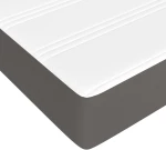 ΣΤΡΩΜΑ ΜΕ POCKET SPRINGS ΓΚΡΙ 120X200X20 ΕΚ. ΣΥΝΘΕΤΙΚΟ ΔΕΡΜΑ 347766