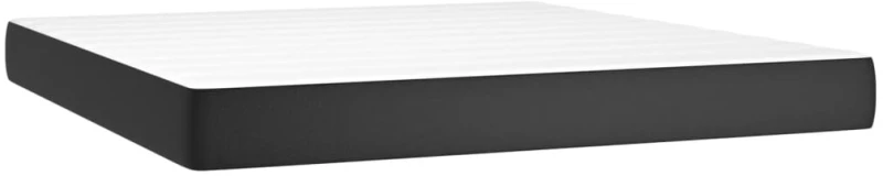 ΣΤΡΩΜΑ ΜΕ POCKET SPRINGS ΜΑΥΡΟ 180X200X20 ΕΚ. ΣΥΝΘΕΤΙΚΟ ΔΕΡΜΑ 347842