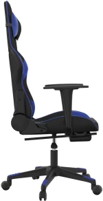 ΚΑΡΕΚΛΑ GAMING ΜΑΣΑΖ ΥΠΟΠΟΔΙΟ ΜΑΥΡΟ & ΜΠΛΕ ΑΠΟ ΣΥΝΘΕΤΙΚΟ ΔΕΡΜΑ 345522