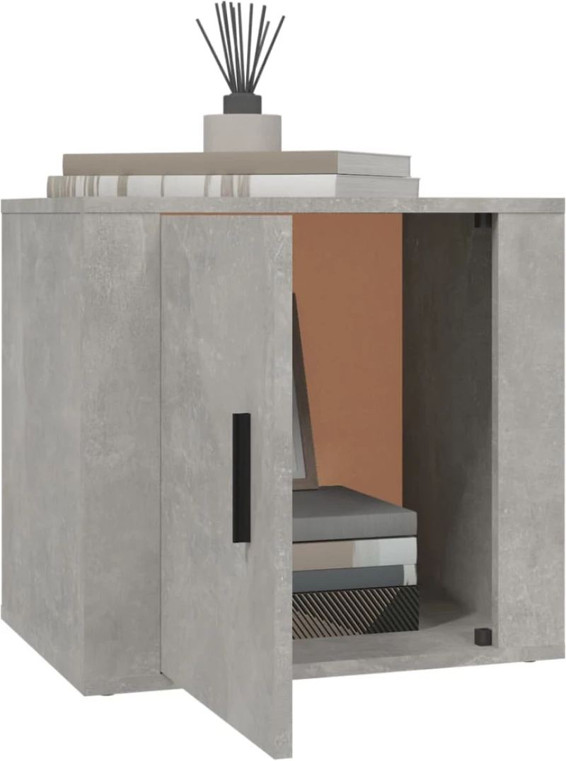 ΚΟΜΟΔΙΝΑ 2 ΤΕΜ. ΓΚΡΙ ΣΚΥΡΟΔΕΜΑΤΟΣ 50X39X47 ΕΚ. 816697