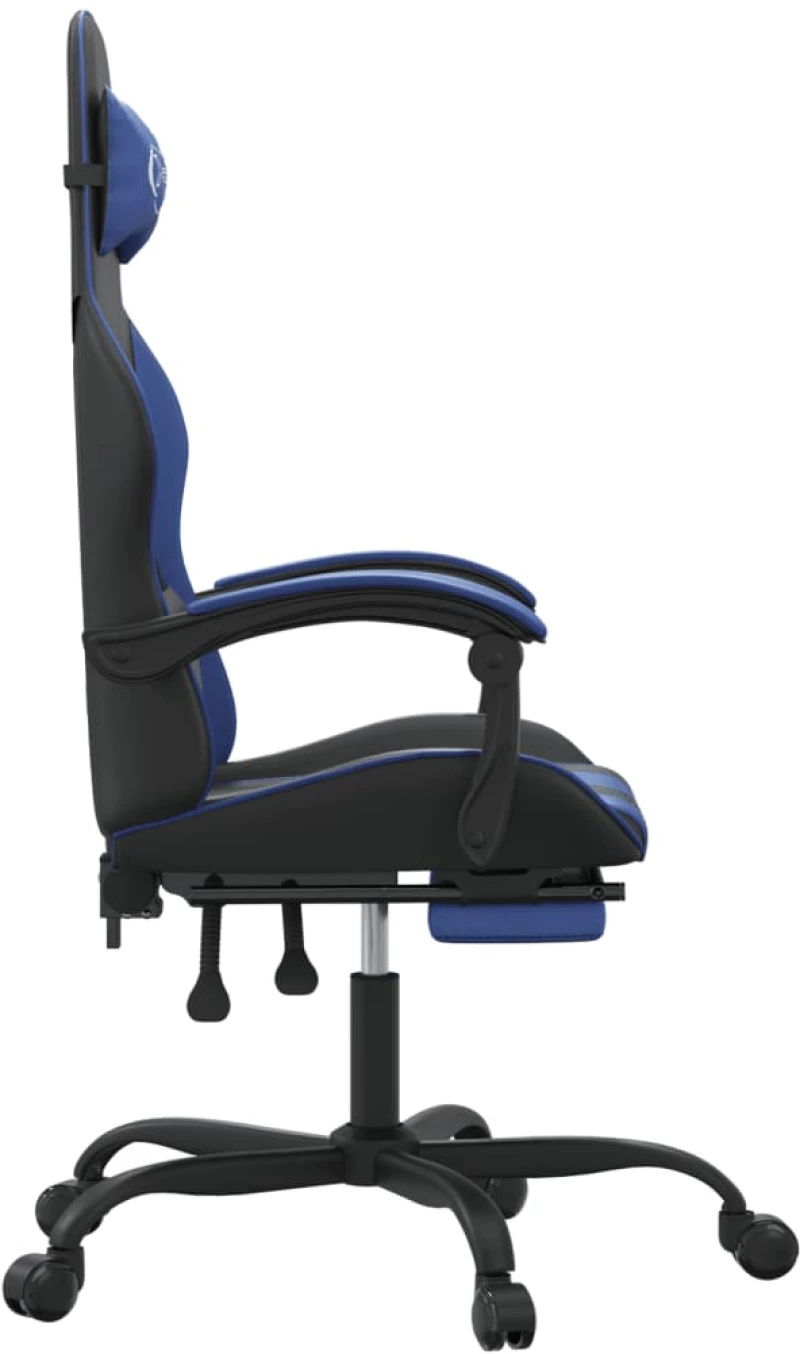 ΚΑΡΕΚΛΑ GAMING ΜΑΣΑΖ ΥΠΟΠΟΔΙΟ ΜΑΥΡΟ/ΜΠΛΕ ΑΠΟ ΣΥΝΘΕΤΙΚΟ ΔΕΡΜΑ 3143902