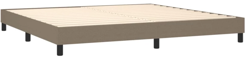 ΚΡΕΒΑΤΙ BOXSPRING ΜΕ ΣΤΡΩΜΑ TAUPE 200X200 ΕΚ. ΥΦΑΣΜΑΤΙΝΟ 3126193