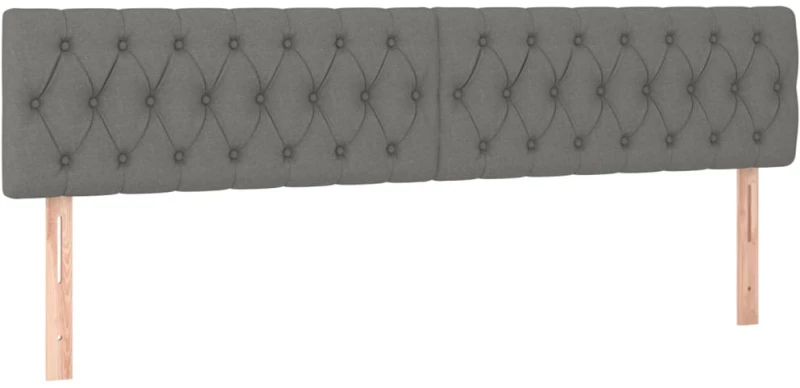 ΚΡΕΒΑΤΙ BOXSPRING ΜΕ ΣΤΡΩΜΑ & LED ΣΚ.ΓΚΡΙ 200X200ΕΚ. ΥΦΑΣΜΑΤΙΝΟ 3133982